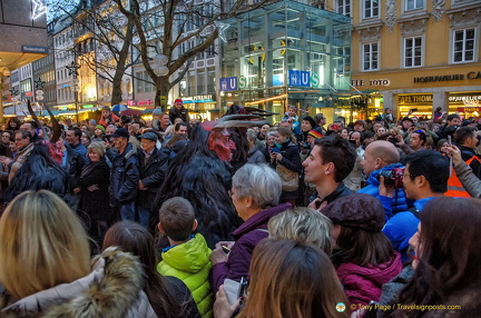 Krampus Run at Rosenstrasse, Munich